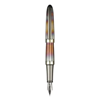 Picture Aero flame fountain pen with multi-colored flame effect