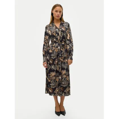 Zdjęcie Vero Moda Sukienka koszulowa Thora 10320742 Czarny Regular Fit