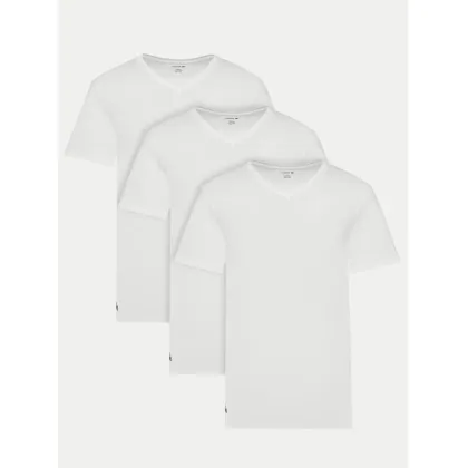 Zdjęcie Lacoste Komplet 3 t-shirtów TH9008 Biały Slim Fit