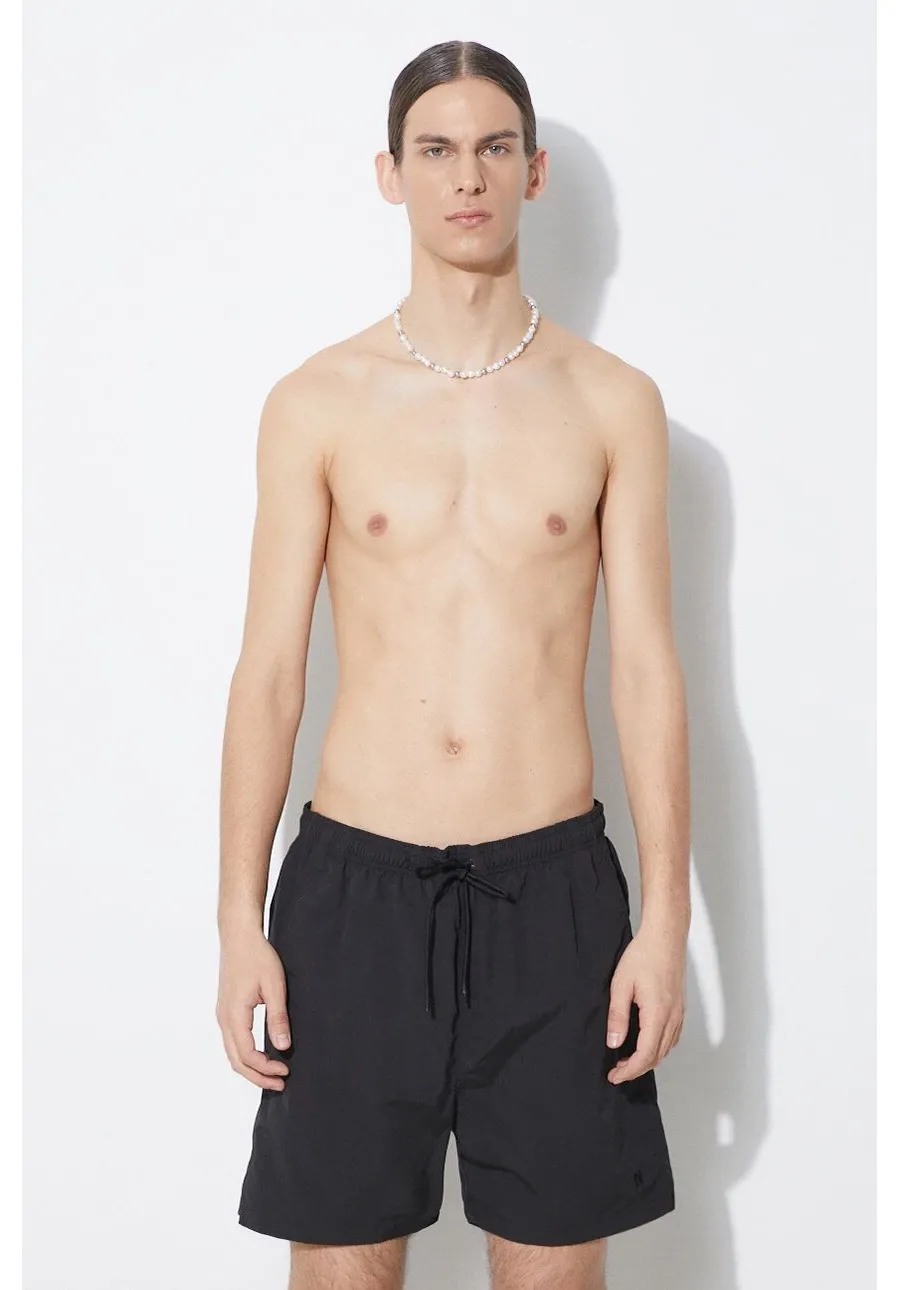 obrazek 1 Norse Projects szorty kąpielowe Hauge Recycled Nylon kolor czarny N35.0606.9999
