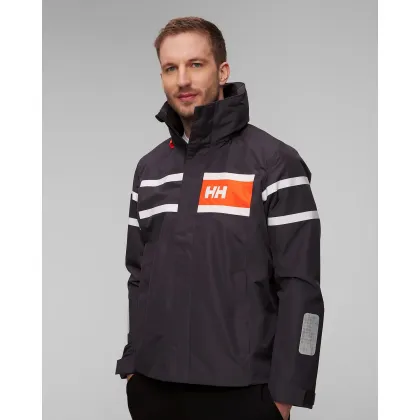 Zdjęcie Szara Kurtka żeglarska Męska Helly Hansen Salt Inshore Jacket