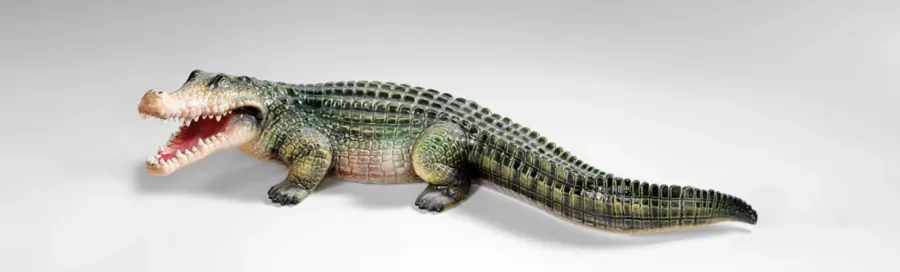obrazek 1 Wyjątkowy ceramiczny krokodyl - Il Gattopardo
