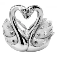 Picture Prestigious Figurine of Swans 8x7