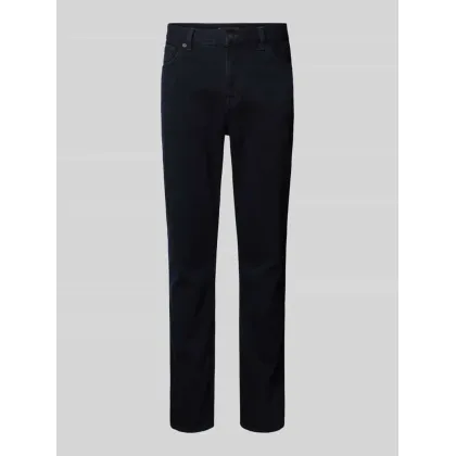 Zdjęcie Jeansy o kroju straight fit z 5 kieszeniami model ‘DENTON’