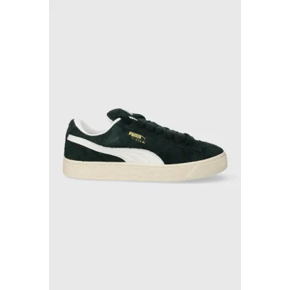 Zdjęcie Puma sneakersy skórzane Suede XL Hairy kolor zielony 397241