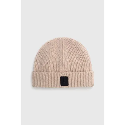 Zdjęcie Neil Barett czapka z domieszką wełny FISHERMAN BEANIE kolor beżowy PBCP335.V9505.9601