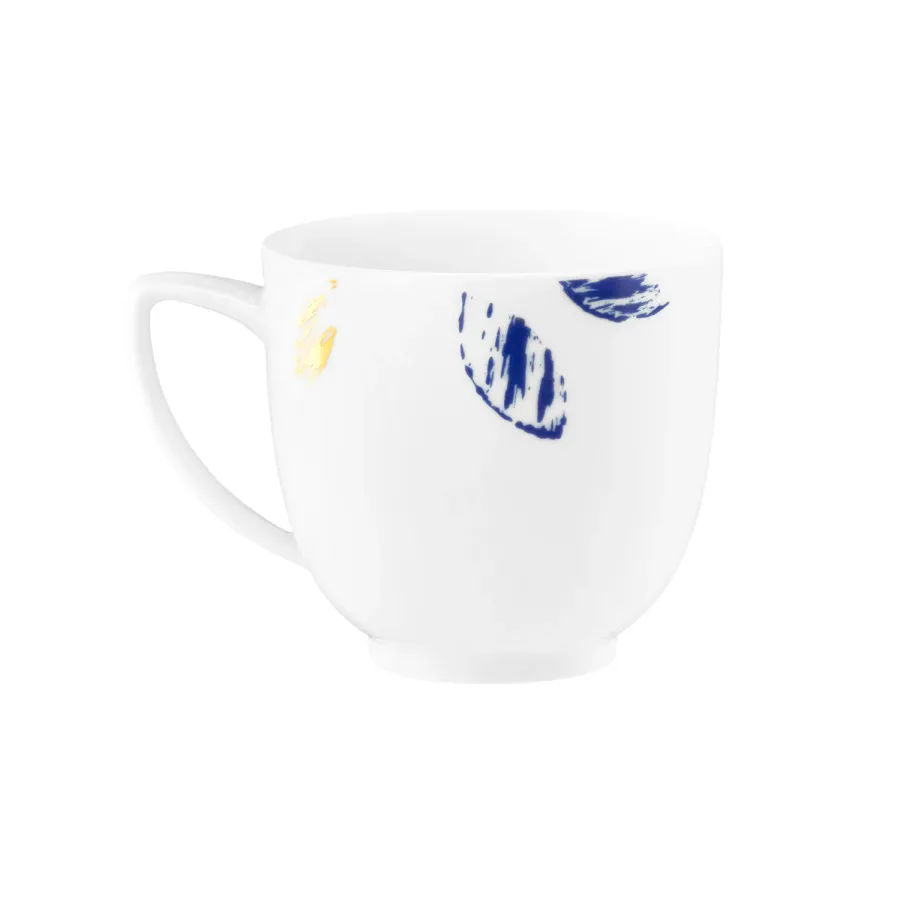 obrazek 2 Prestiżowa biała porcelanowa filiżanka do kawy o nowoczesnym zdobieniu - Tettau