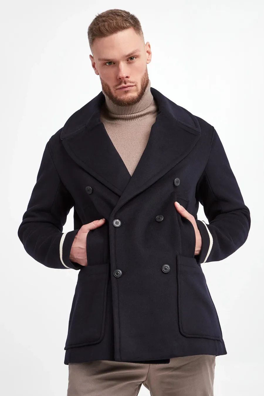 obrazek 1 Płaszcz męski wełniany EMPORIO ARMANI Emporio Armani