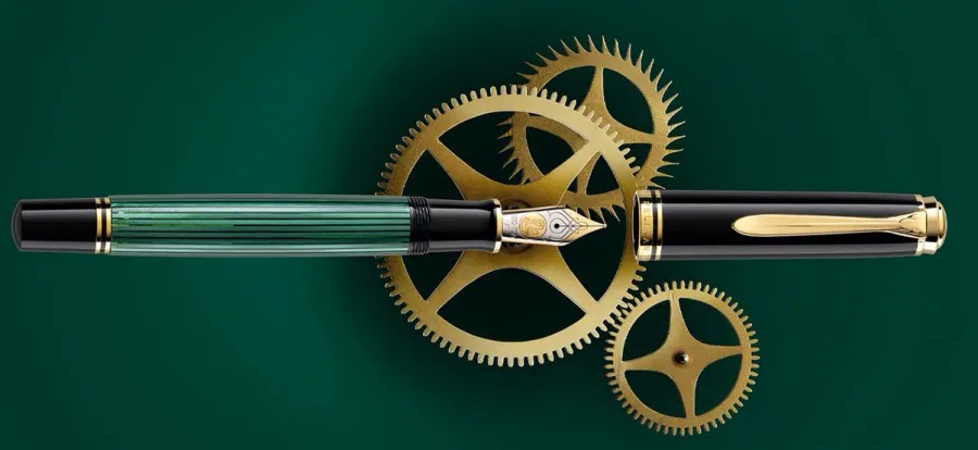 obrazek 2 Pióro wieczne Souveran 1000 Black green