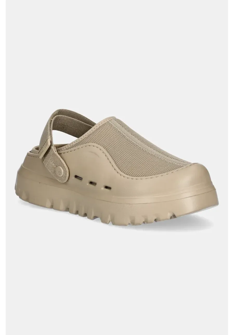 obrazek 1 UGG klapki Peakmod męskie kolor beżowy 1166912-DND