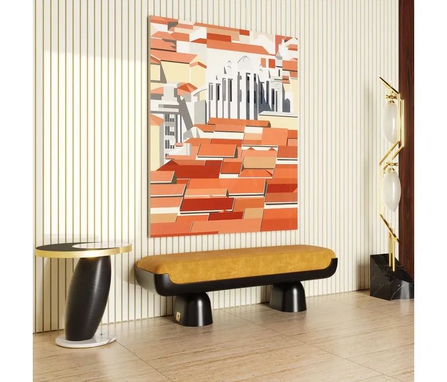 obrazek 5 Elegancka ławka w stylu art deco