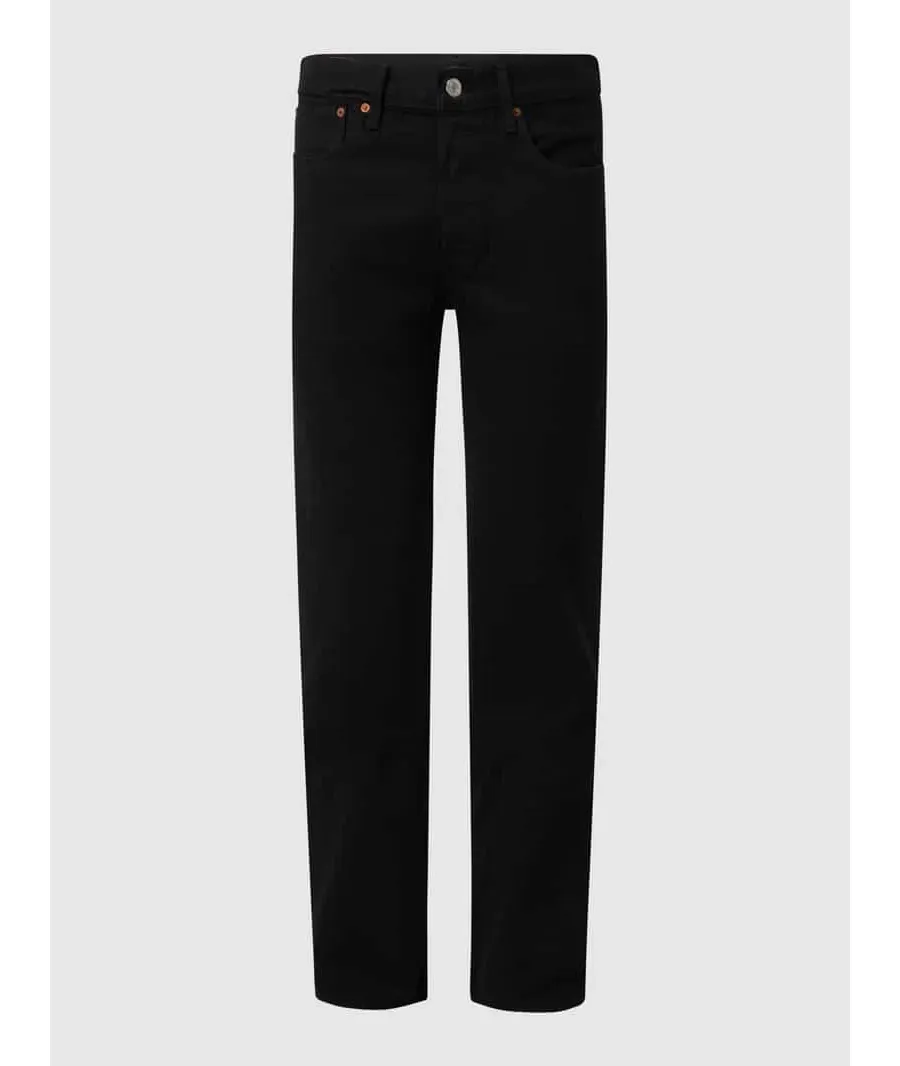 obrazek 1 Jeansy o kroju straight fit z bawełny model ‘501™’