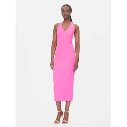 Zdjęcie ACCESS FASHION Sukienka elegancka 53-3403 Różowy Regular Fit