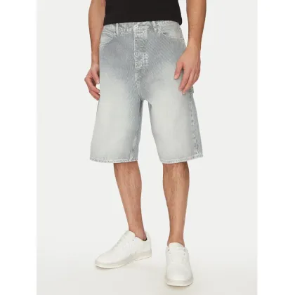 Zdjęcie HUGO Szorty jeansowe 50534609 Błękitny Regular Fit