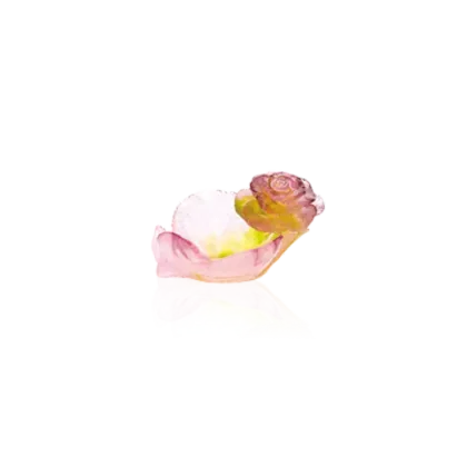 Zdjęcie Oryginalna mała misa z motywem róży – firma Daum