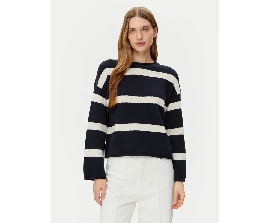 obrazek 1 Marc O'Polo Sweter 502 6059 60047 Granatowy Regular Fit