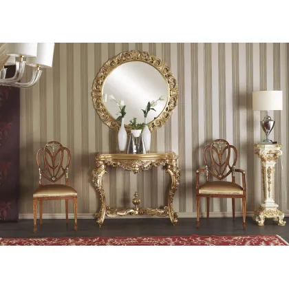 Zdjęcie Prestiżowy włoski fotel w stylu antycznym do wyjątkowego salonu - Morello Gianpaolo