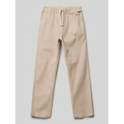 Zdjęcie Spodnie materiałowe z elastycznym pasem i sznurkiem