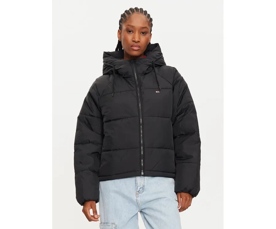 obrazek 1 Tommy Jeans Kurtka zimowa Vail DW0DW18841 Czarny Regular Fit