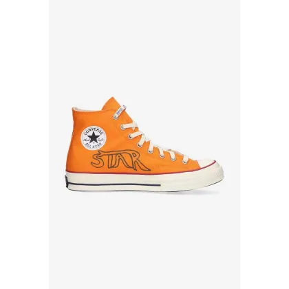 Zdjęcie Converse trampki Chuck 70 kolor pomarańczowy A01762C-ORANGE