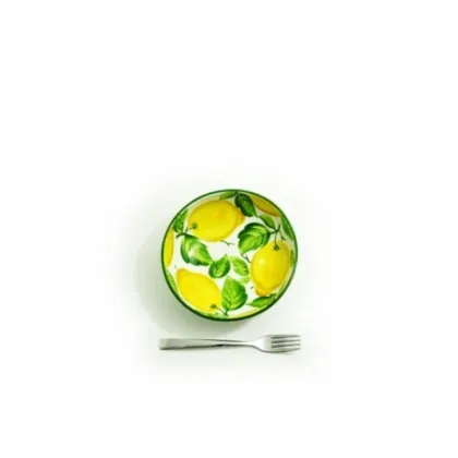 Zdjęcie Oryginalna malowana miska na zupę lub makaron - Le Ceramiche