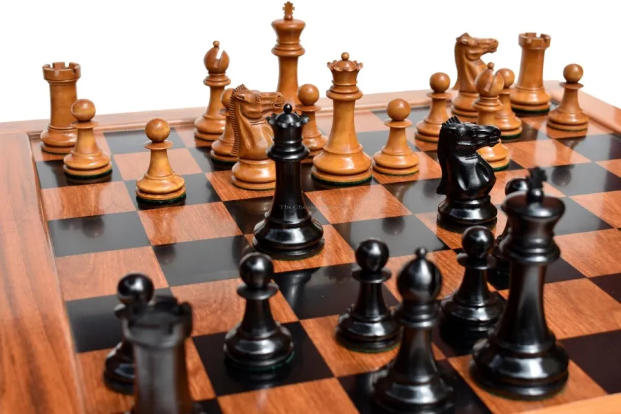 obrazek 9 Luksusowe odtworzenie kolekcji szachowej Jaques Timeless Zukertort - The Chess Empire