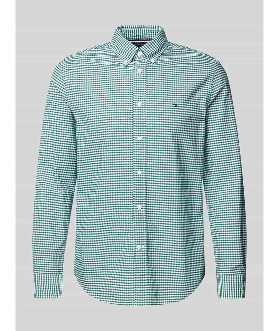 obrazek 1 Koszula casualowa o kroju regular fit z kołnierzykiem typu button down model ‘HERITAGE’