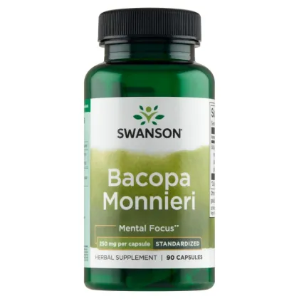 Zdjęcie Swanson Bacopa Monniera Bacognize Extract 250 mg Kapsułki