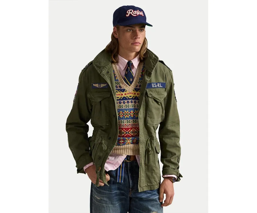 obrazek 1 Polo Ralph Lauren Kurtka przejściowa 710961616001 Zielony Regular Fit