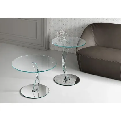 Zdjęcie Szklany stolik kawowy w stylu nowoczesnym - Tonelli Design