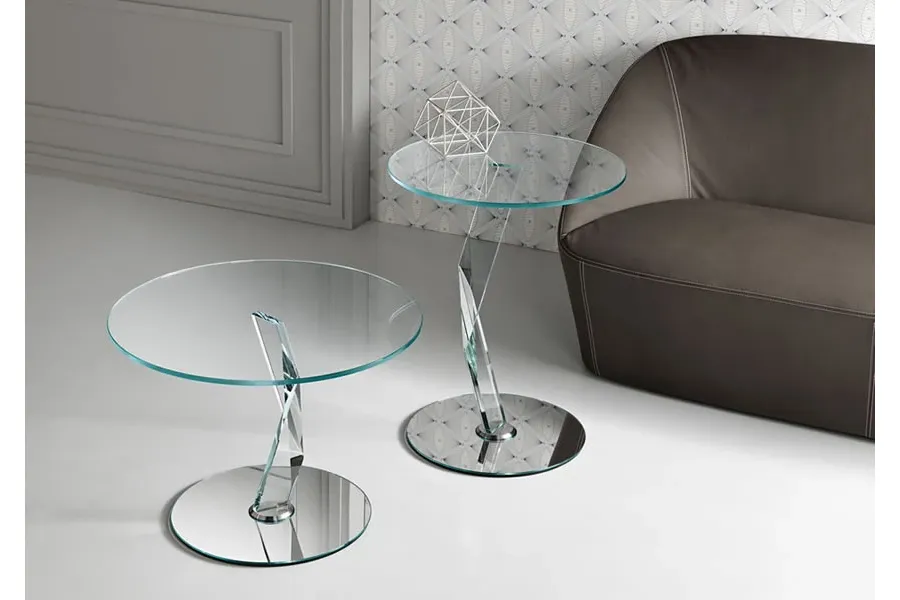 obrazek 1 Szklany stolik kawowy w stylu nowoczesnym - Tonelli Design