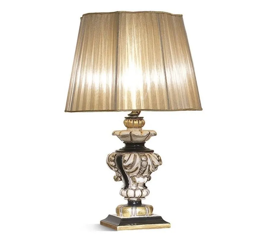 obrazek 1 Lampa stołowa z antyczną podstawą