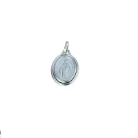 Zdjęcie Owalny medalik Maryja z cudownego medalika 18x15mm