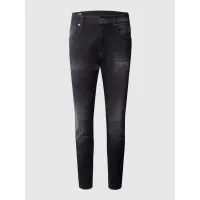 Zdjęcie Jeansy o kroju skinny fit z naszywką z logo