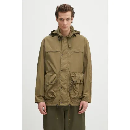 Zdjęcie Barbour kurtka Barbour Modified Durham Showerproof Jacket kolor zielony przejściowa oversize MSP0133
