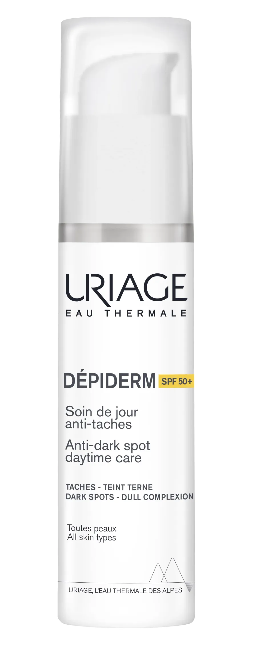 obrazek 1 Uriage Depiderm Krem na przebarwienia na dzień SPF50+ 30 ml