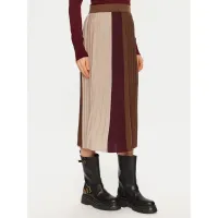 Zdjęcie Weekend Max Mara Spódnica plisowana Virgin 2425306022 Beżowy Regular Fit