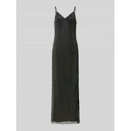 Zdjęcie Sukienka wieczorowa obszyta ozdobnymi kamieniami