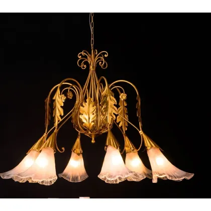Zdjęcie Rewelacyjny żyrandol ze szkła Murano - Euro Lamp Art