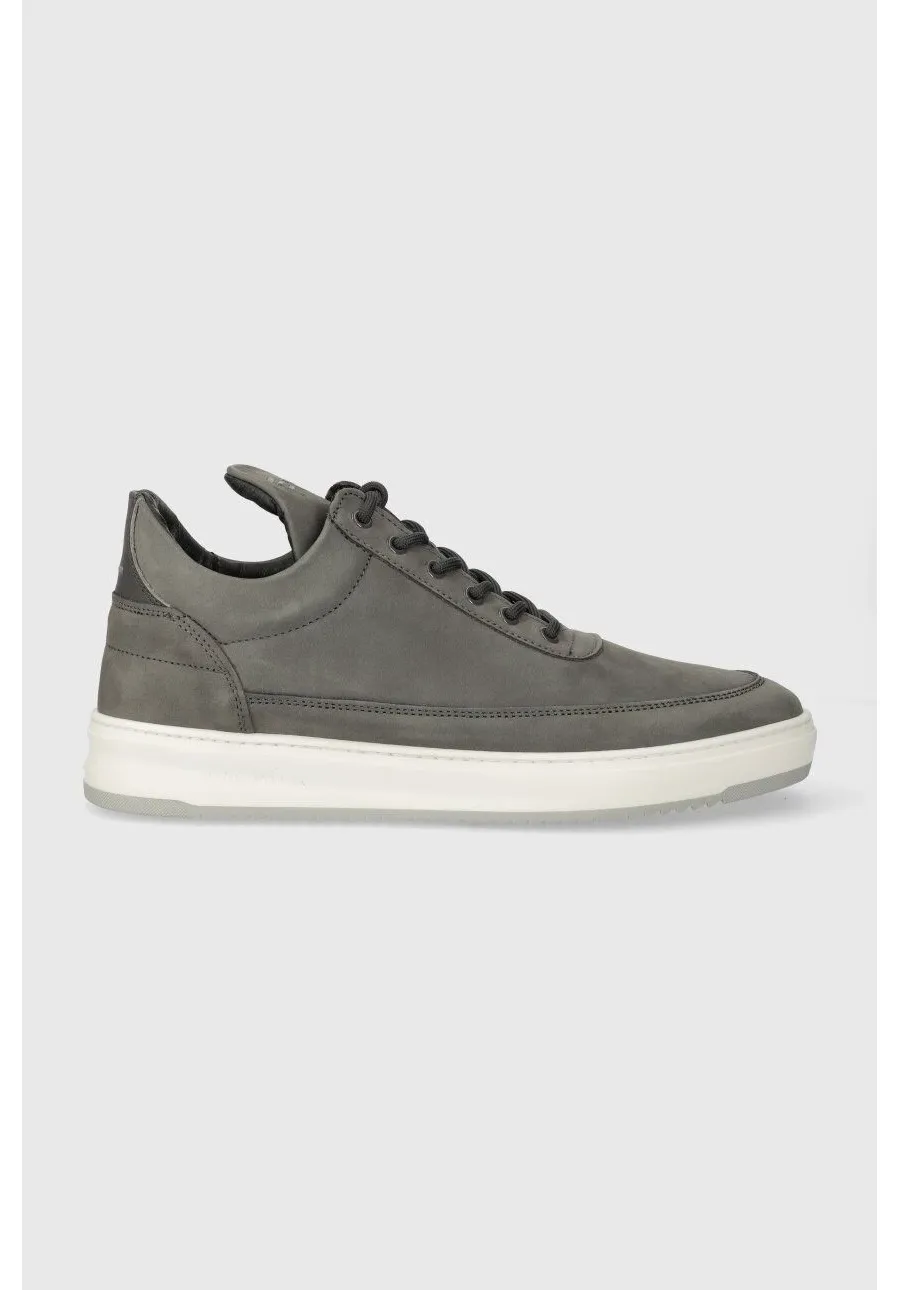 obrazek 1 Filling Pieces sneakersy nubukowe Low Top Base kolor szary 10120591002