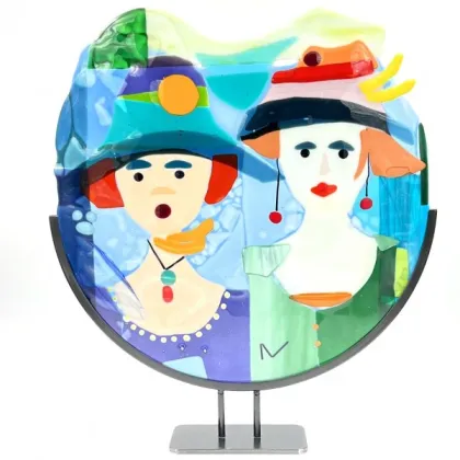 Zdjęcie Wspaniała dekoracja wykonana ze szkła