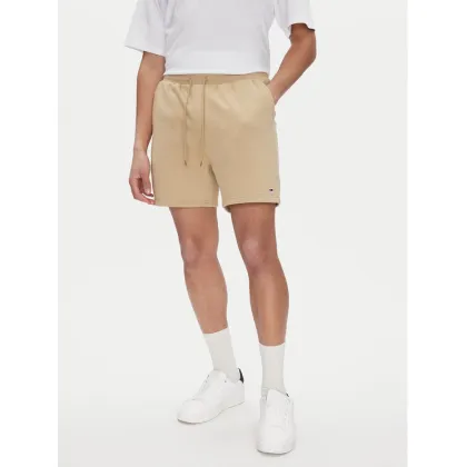 Zdjęcie Tommy Jeans Szorty sportowe Flag Beach DM0DM21931 Beżowy Regular Fit
