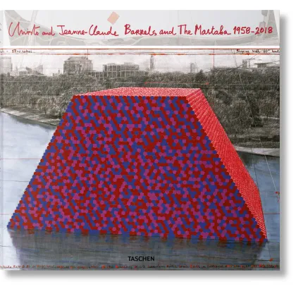 Zdjęcie Książka Christo and Jeanne-Claude. Barrels and The Mastaba 1958–2018 - Taschen