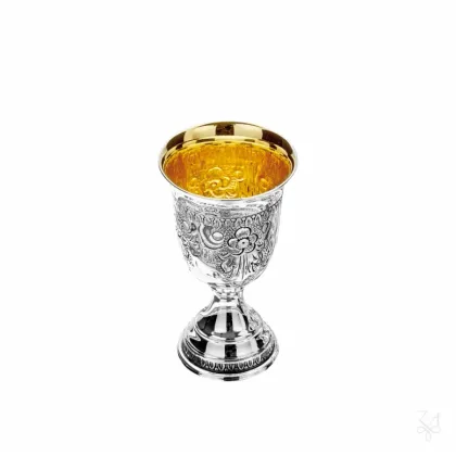 Picture Beautifully decorated Interno Oro cup - Zaramella Argenti