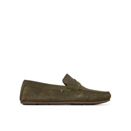 Zdjęcie Tommy Hilfiger Mokasyny Casual Hilfiger Suede Driver FM0FM04998 Zielony
