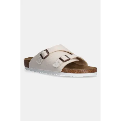 Zdjęcie Birkenstock klapki Zürich męskie kolor beżowy 1028800