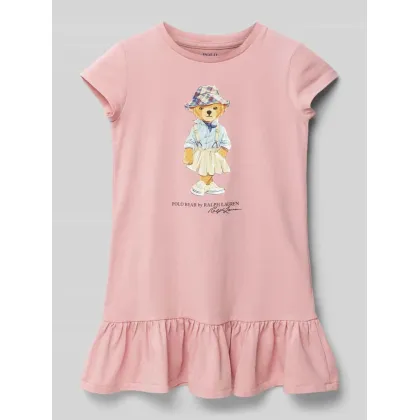 Zdjęcie Sukienka z nadrukiem z motywem i logo