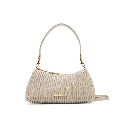 Zdjęcie Calvin Klein Torebka Ruched Drop Shoulder Bag LV04K3088G Beżowy