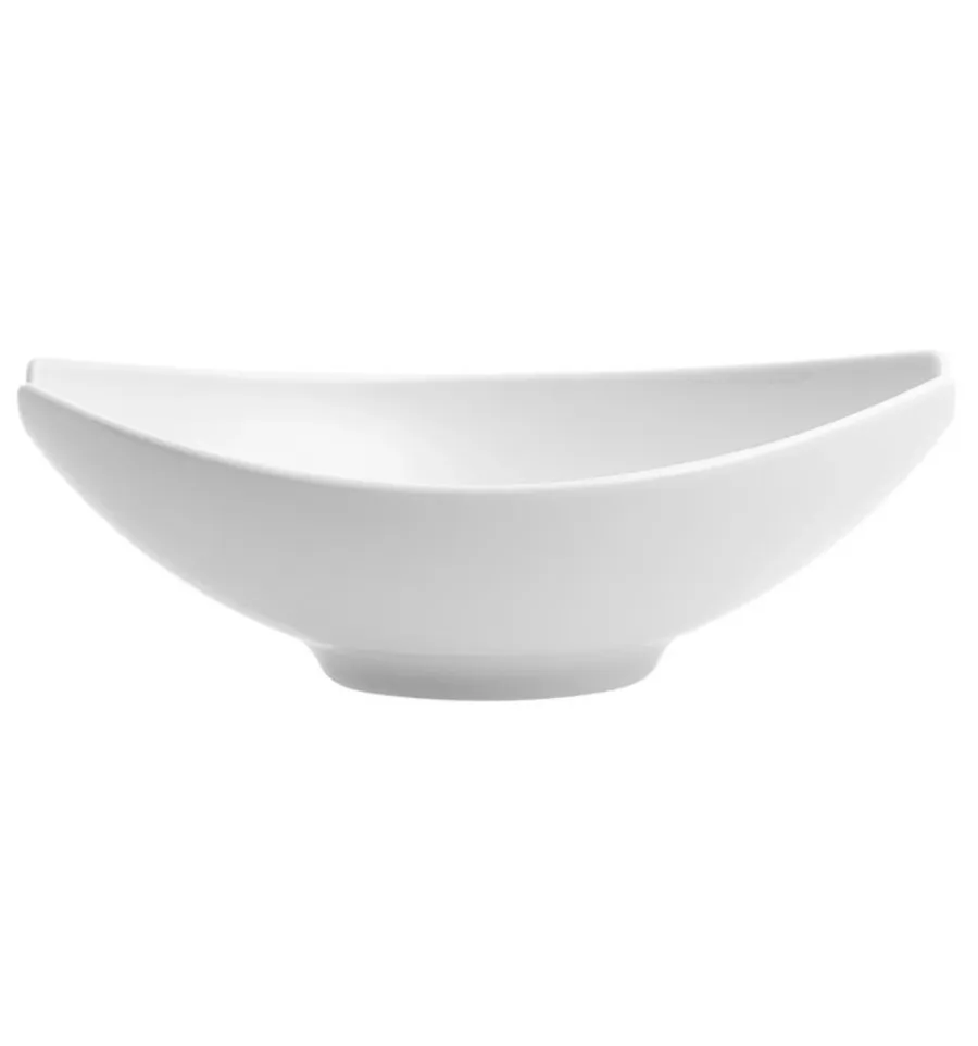 picture 1 A small porcelain salad bowl from the unique Buffet White collection - Vista Alegre