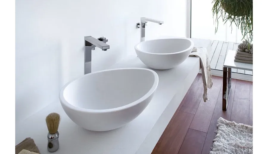 obrazek 2 Solidna umywalka do łazienki z wykończeniem matowym lub błyszczącym